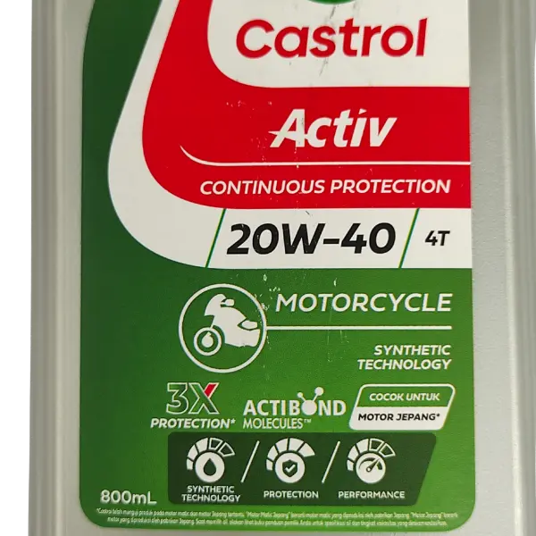 CASTROL Activ X-TRA Oli 0,8L