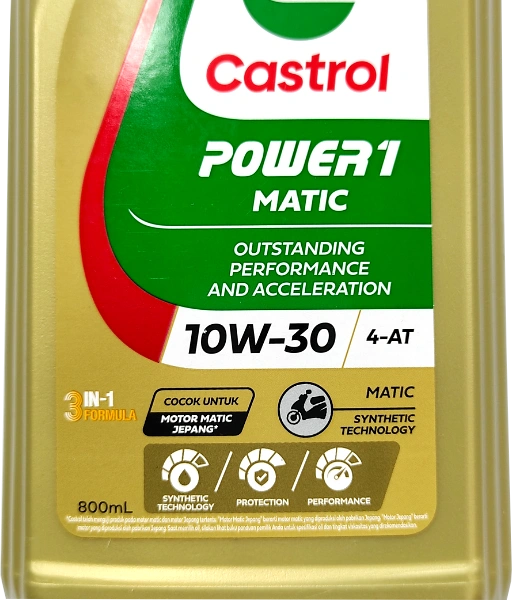 CASTROL Power1 Matic 10W30 Oli 0,8L