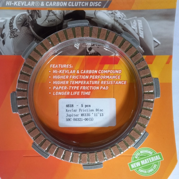DAYTONA Clutch Mx 135 New 50c 4618 (5pcs)