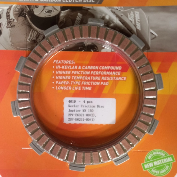 DAYTONA Clutch Mx King 150 R15 Byson 2pv 2up 4619 (4pcs)