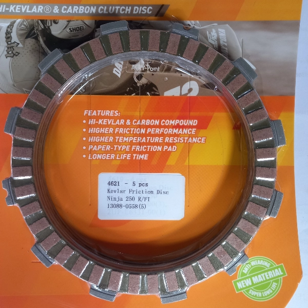 DAYTONA Clutch Ninja 250 Fi 13088 4621 (5pcs)