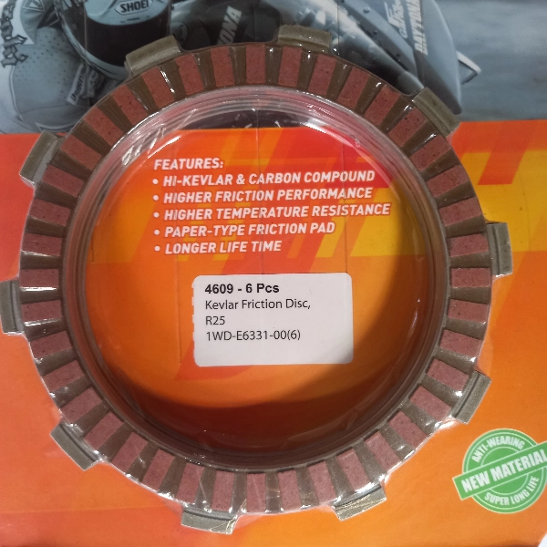 DAYTONA Clutch R25 Mt25 1wd 4609 (6pcs)