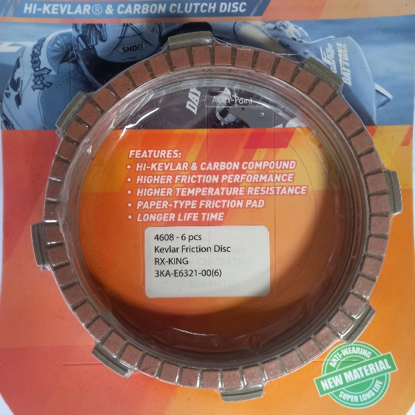 DAYTONA Clutch Rx King 3ka 4608 (6pcs)