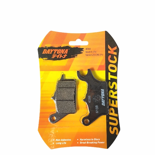 DAYTONA Disc Pad CBS Vario Beat Scoopy Fi Superstock 4066 (Hitam)