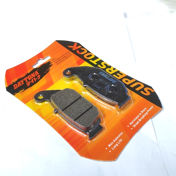 DAYTONA Disc Pad Megapro New CB150R CRF150 Belakang K84 Superstock 5031 (Hitam)