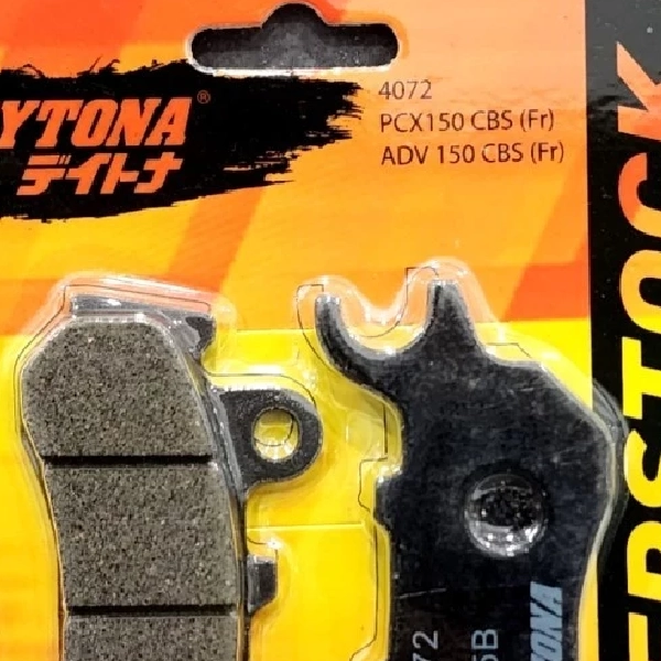 DAYTONA Disc Pad PCX 150 ADV 150 Depan Superstock 4072 (Hitam)