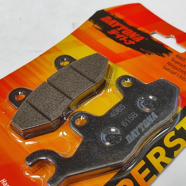 DAYTONA Disc Pad Supra FU Karisma Depan Ninja Belakang Superstock 4065 (Hitam)