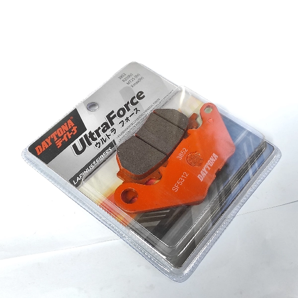 DAYTONA Disc Pad Xmax R25 Belakang Lapinus Fiber 3852 (Orange)