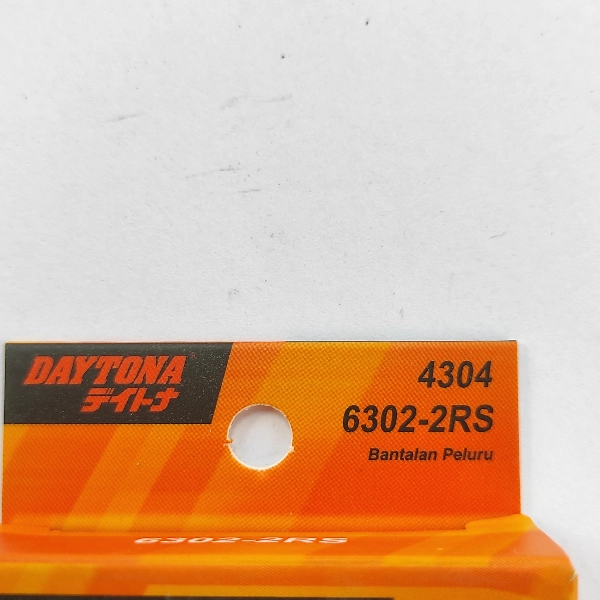 DAYTONA Laher Bearing 6302 2RS