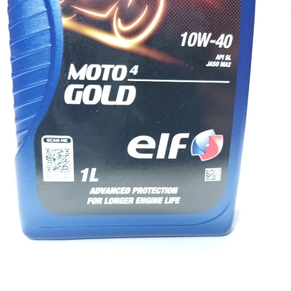 ELF MOTO 4 Gold 10W40 Oli Sport 1L