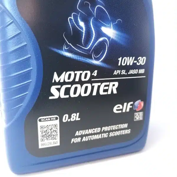 ELF Moto 4 Scooter 10W30 Oli 0.8L