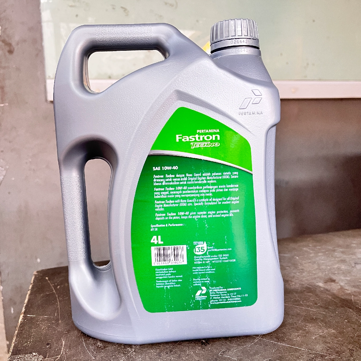FASTRON Techno 10W40 Oli Mobil 4L Galon