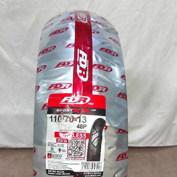 FDR Ban Tubeless 110/70-13 EVO