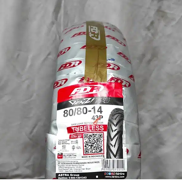 FDR Ban Tubeless 80/80-14 Genzi Pro