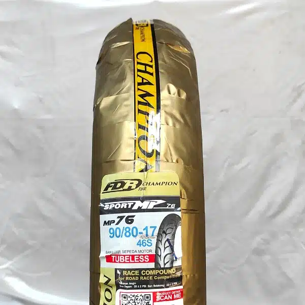 FDR MP76 Ban Tubeless 90/80-17 Gold