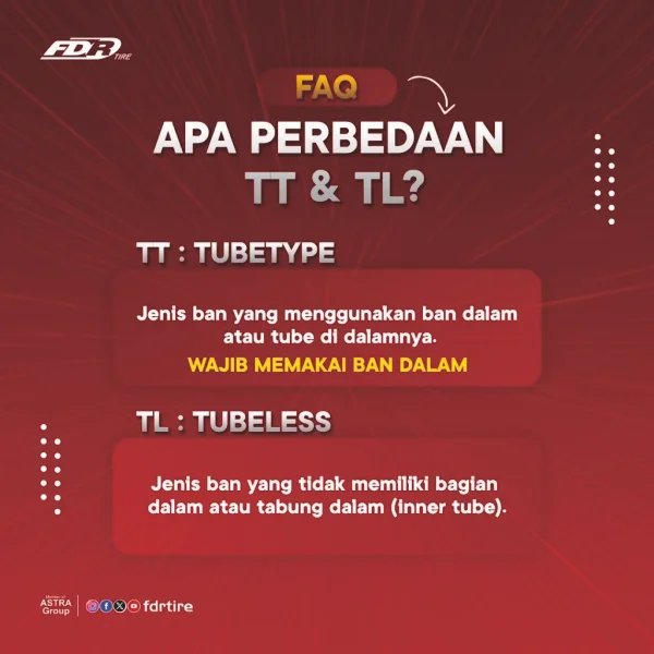 FDR Spartax Ban Tubeless 70/90-17