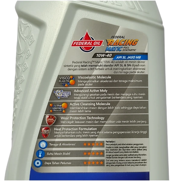 FEDERAL Matic Racing 10W40 1L