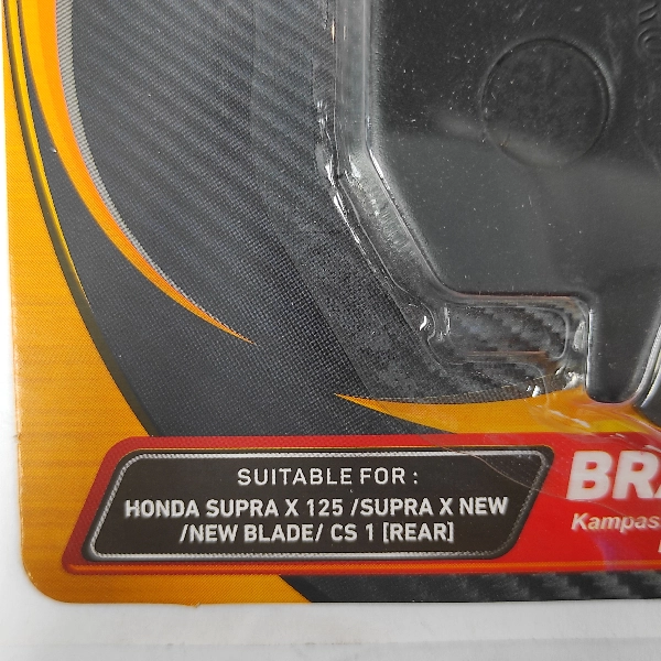 FUBORU Disc Pad FU Supra X 125 Spin KPP