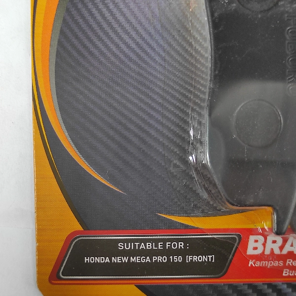FUBORU Disc Pad Tiger Revo C150R Verza Megapro New (Depan) KPP