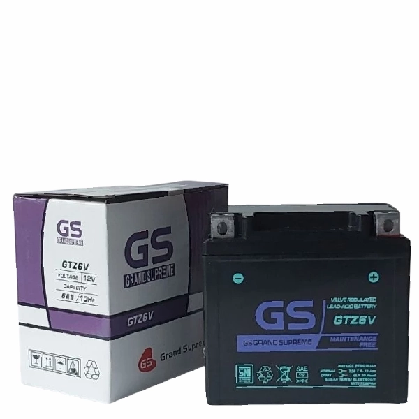 GS ASTRA Aki Kering GTZ6V Maintenance Free