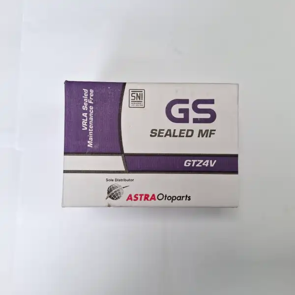 GS Astra AKI Kering GTZ4V Kecil Maintenance Free