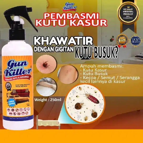 GUN KILLER Pembasmi Kutu Hama Tungau 100ml