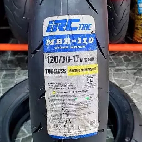 IRC MBR110 Ban Tubeless 120/70-17