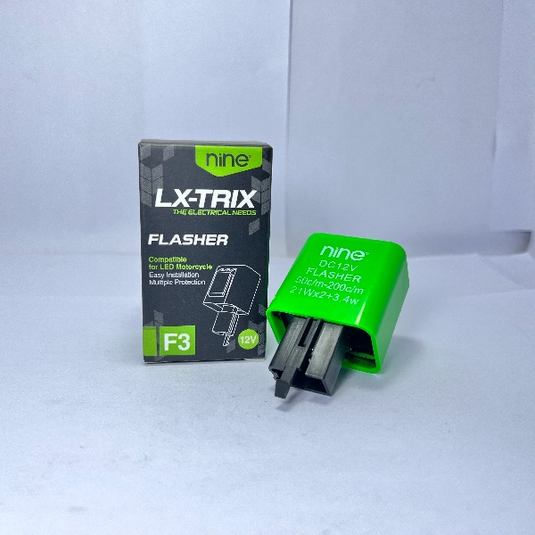 Luminos Flasher LED 12V F3 (3 Pin)