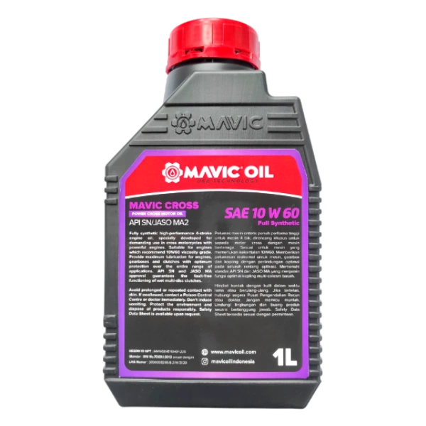 MAVIC Cross 10W60 SN Oli 1L