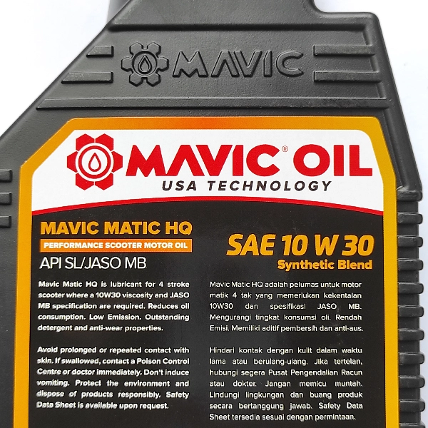 MAVIC HQ Matic 10W30 Oli 0.8L