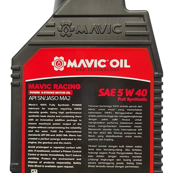 MAVIC Racing 5W40 SN Oli 1L