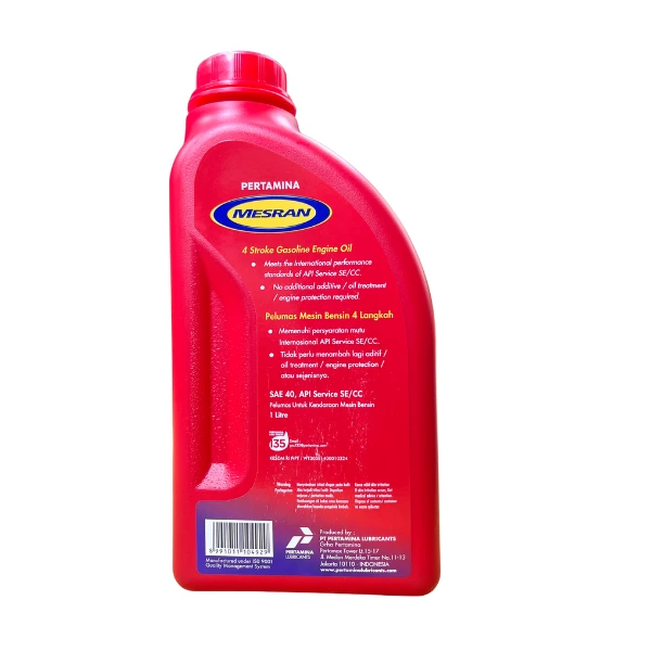 MESRAN 40 Oli Pertamina 1L