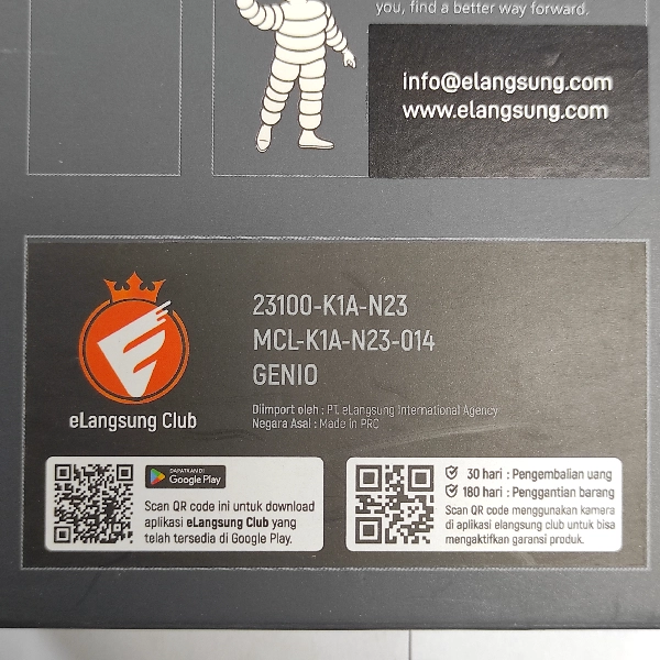 MICHELIN Vbelt Genio Beat Deluxe K1A