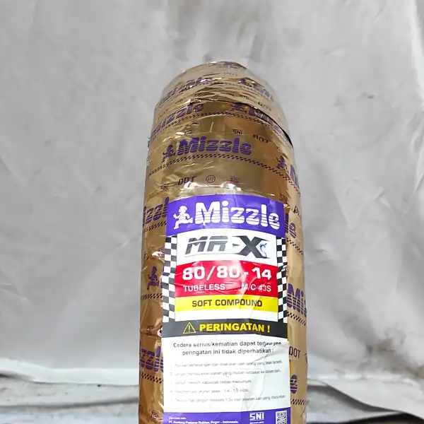 MIZZLE MR-X Ban Tubeless 80/80-14
