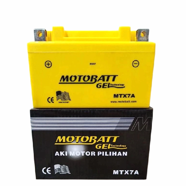Motobatt Aki MTX7A YTX7ABS 7Ah (151*88*95mm)