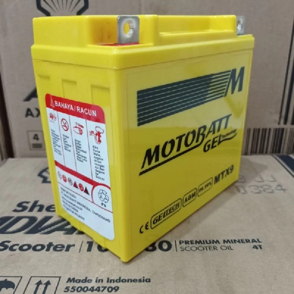 Motobatt Aki MTX9 YB9-B 9Ah (137*76*133mm)