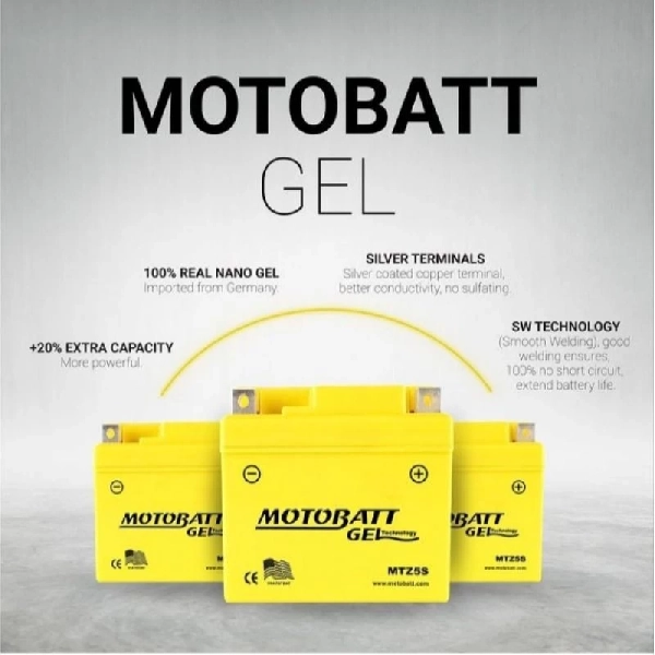 Motobatt Aki MTZ5S GTZ5S 4.2Ah (113*70*86mm)
