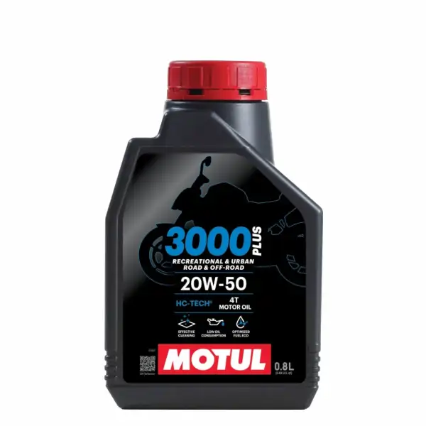 MOTUL 3000 Plus 10W40 15W50 20W50 0.8L