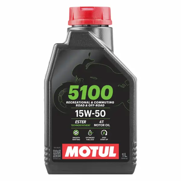 MOTUL 5100 Ester 10W30 10W40 15W50 1L