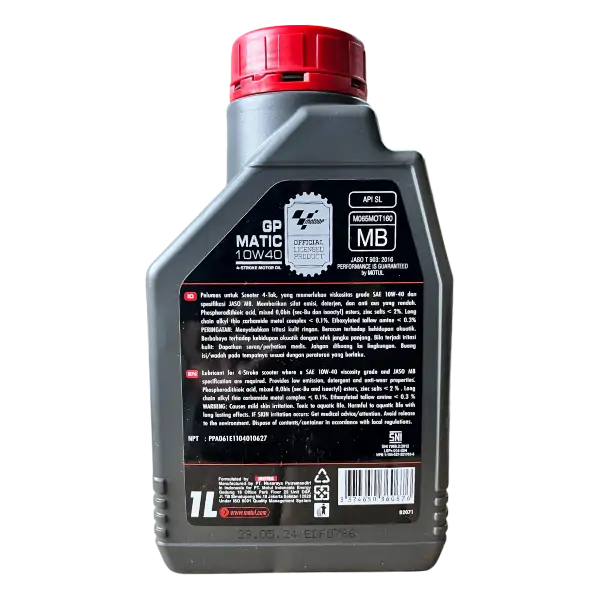 MOTUL GP Matic 10W40 Oli 1L