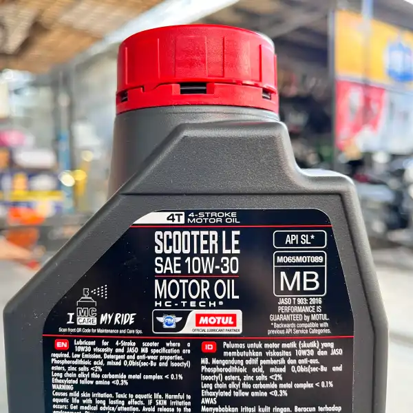 MOTUL Scooter LE 10W30 0.8L