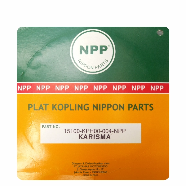 NPP Clutch Karisma KPH (4pcs)
