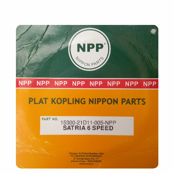 NPP Clutch Satria R 6 Speed (5pcs)