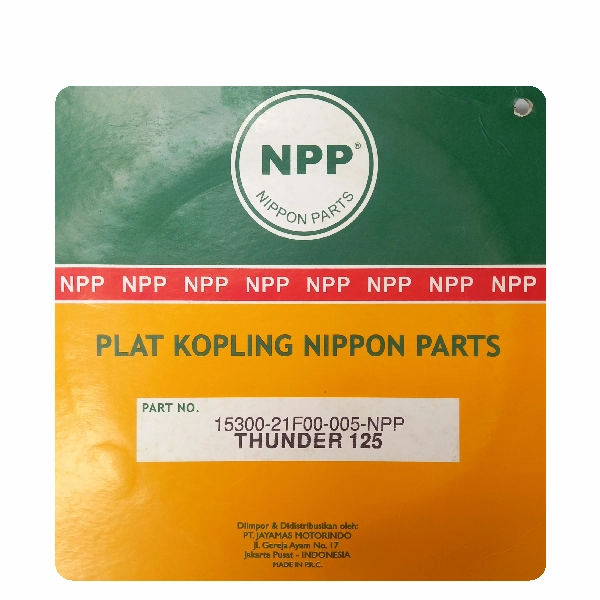 NPP Clutch Thunder 125 (4pcs)