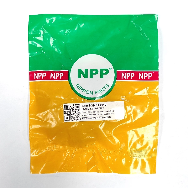 NPP Plate Beat FI Tutup Rumah Roller KZL