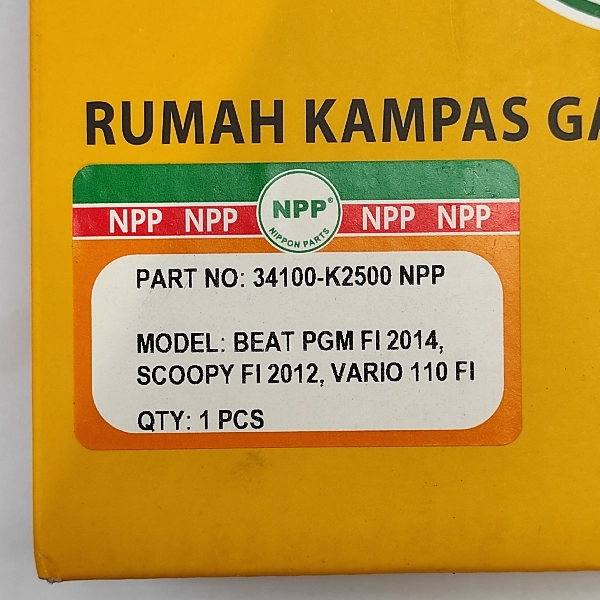 NPP Rumah Mangkok Kampas Ganda Beat Fi Scoopy Fi KZL