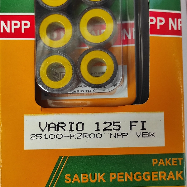 NPP Vbelt +Roller Vario 125 (KZR)