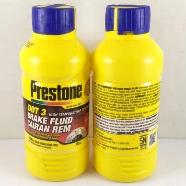 PRESTONE Minyak Rem DOT-3 Bening 300ml