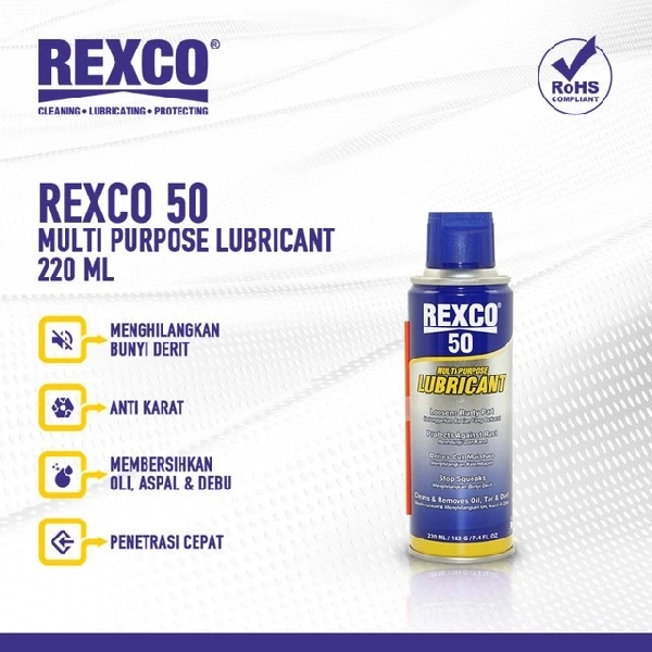REXCO 50 Penetrant Lubricant Anti Karat 220ml