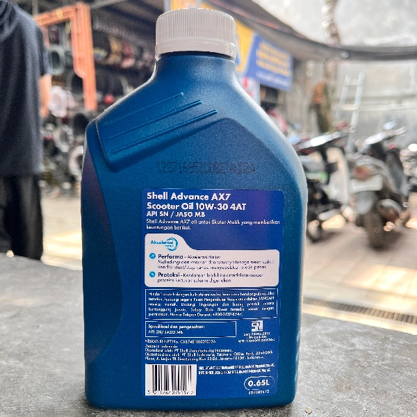 SHELL AX7 Oli Matic 10W30 0.65L